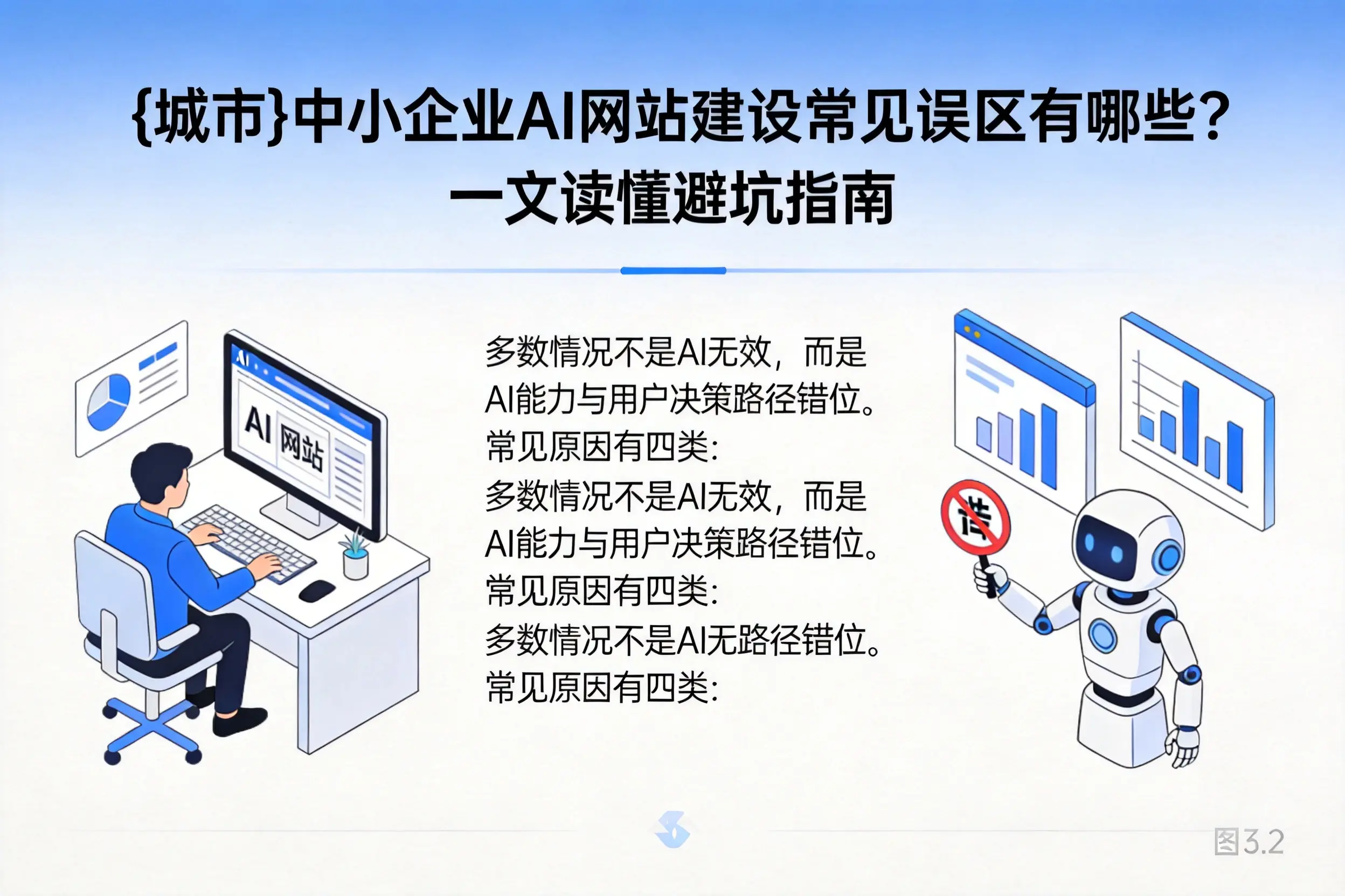 陵水中小企业AI网站建设常见误区有哪些?一文读懂避坑指南